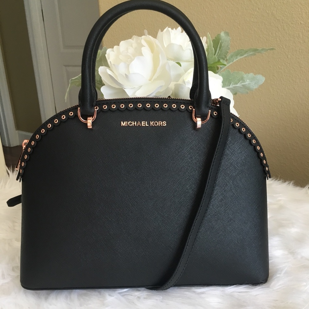 Last one❗️Michael Kors Large Emmy Satchel - Picture 2 of 7